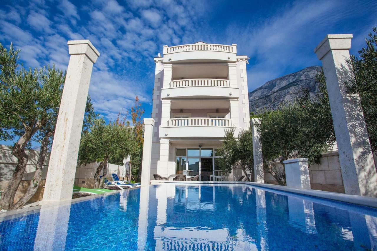 Villa Luce mit Pool Makarska Esterno foto